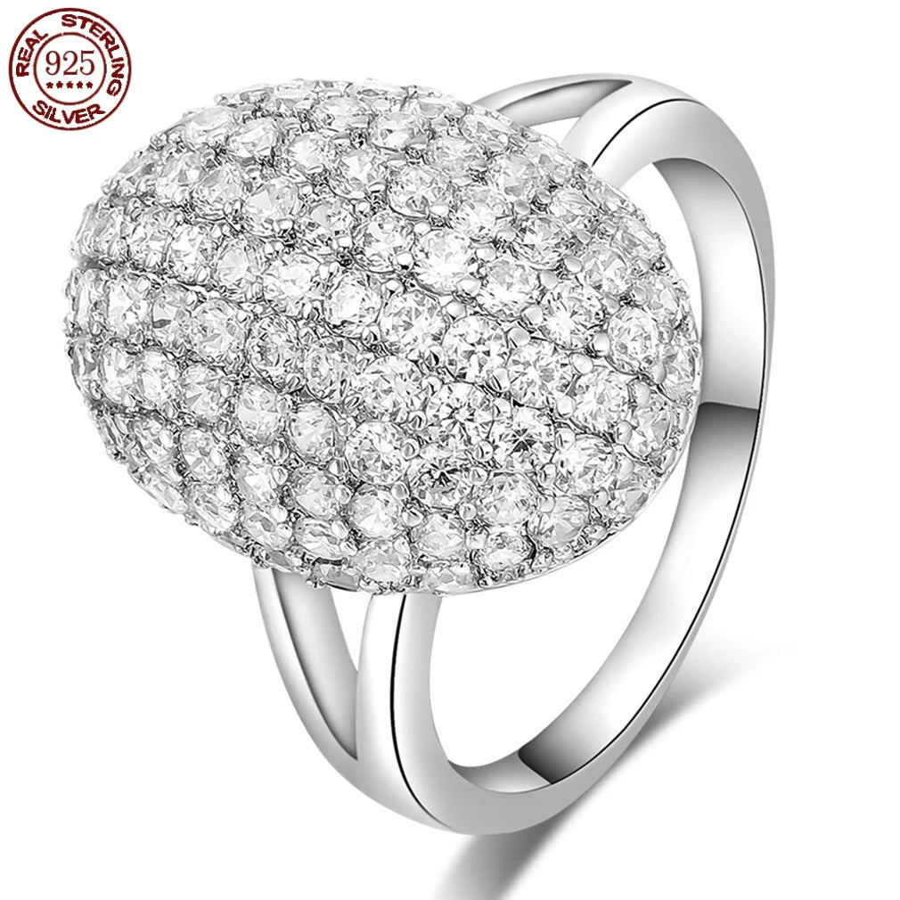 Great Sale S925 Sterling Silver Set With Diamond Twilight Breaking Dawn Bella Engagement Wedding Ring Fashion Jewelry Gift